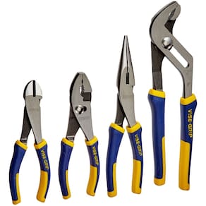 Conjunto de alicates IRWIN VISE-GRIP de 4 peças (2078707) de níquel cromo
