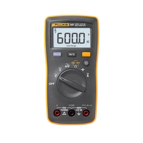 Multímetro Fluke 107 AC/DC Current Portátil Digital Cinza
