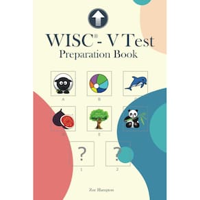 Livro de preparação para o teste WISC-V Série Practice IQ Tests