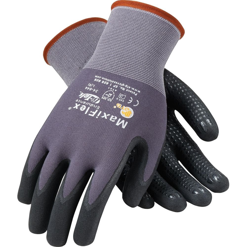 Luva PIP MaxiFlex Endurance 34-844/M tamanho M cinza (pacote com 12)