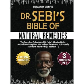 Livro A Bíblia de Remédios Naturais do Dr. Sebi: Coleção completa