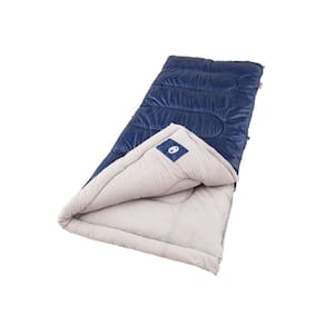Saco de dormir Coleman Brazos 30°F azul para campistas de até 180 cm