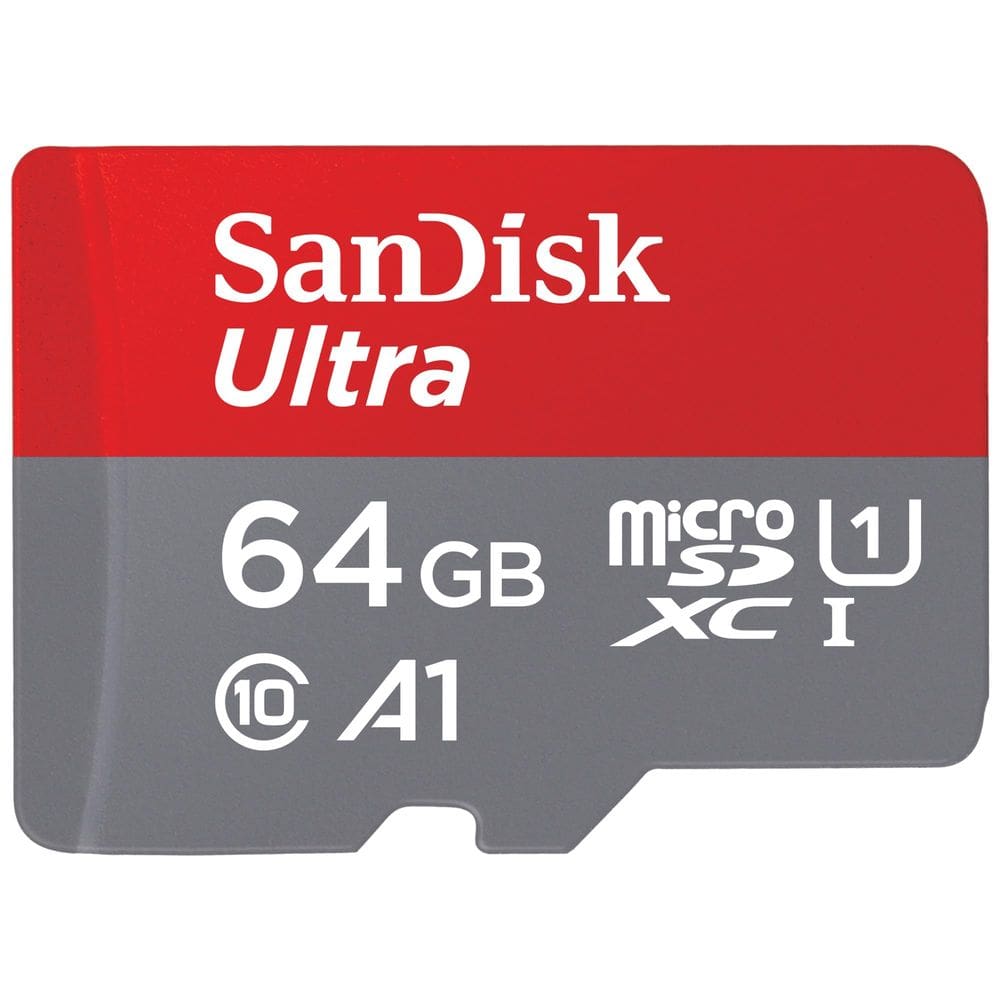 Cartão de memória SanDisk Ultra microSDXC 64GB UHS-I C10 A1 - 140MB/s