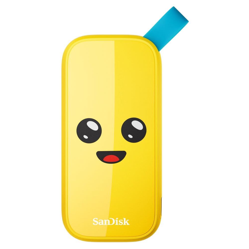 SSD portátil SanDisk de 1 TB Fortnite Peely Edition USB-C 3.2