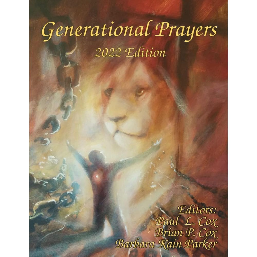 Livro Generational Prayers, edição de 2022, publicado de forma independente