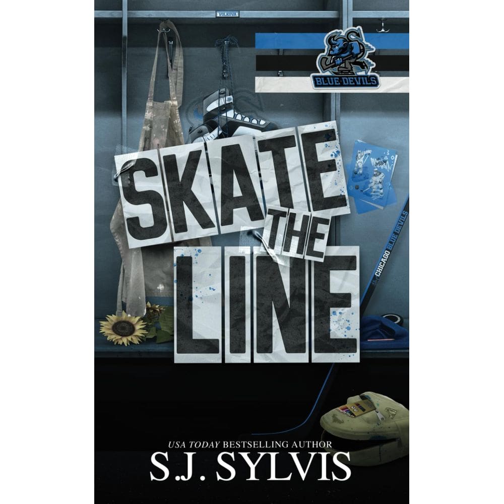 Livro Skate the Line: A Single Dad Hockey Romance Blue Devils