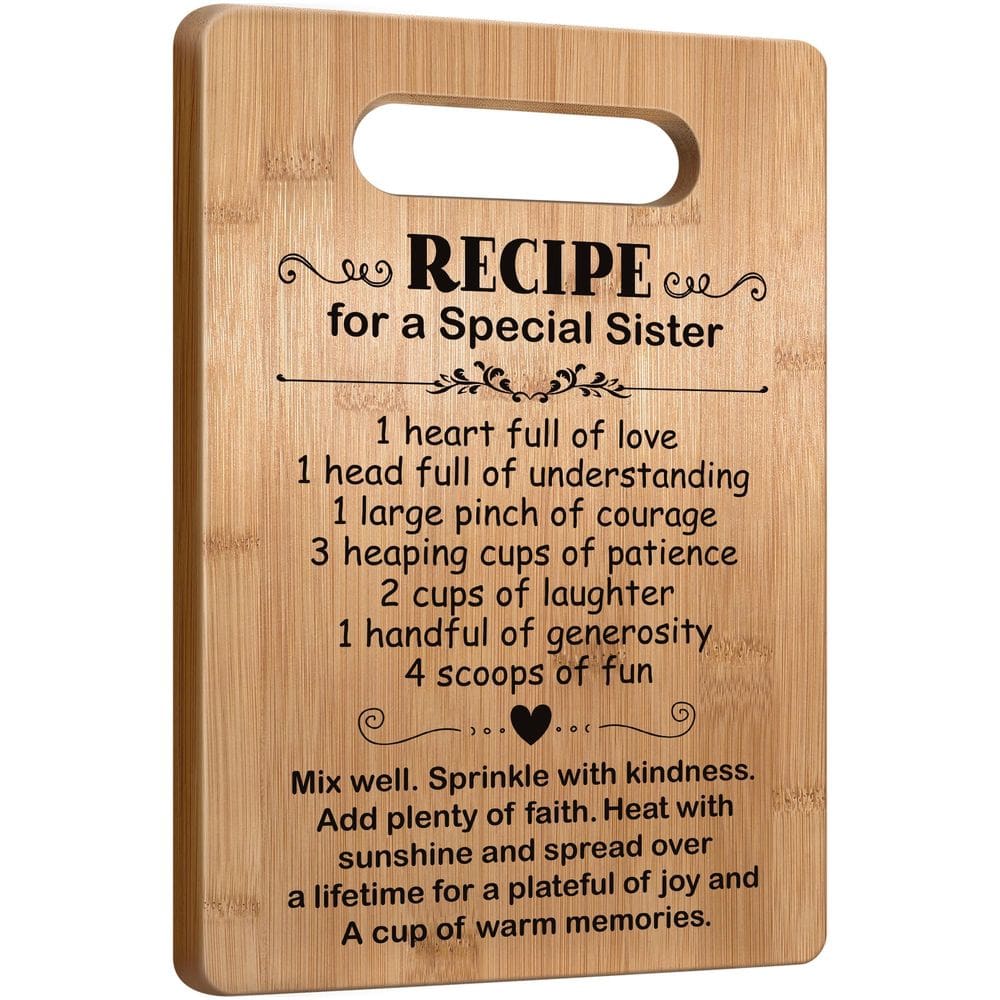 Cutting Board Busy Gaming Life Sister, presentes de aniversário para mulheres