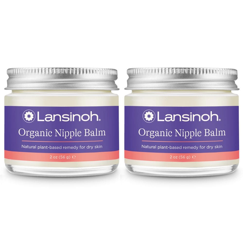 Creme para mamilos Lansinoh Organic 120mL, pacote com 2