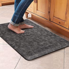 Tapete de chão KMAT almofadado antifadiga impermeável 17,3x28cm