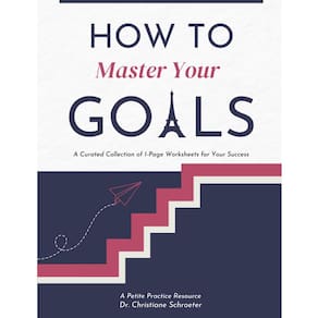 Livro Como dominar suas metas: coleção de planilhas de 1 página