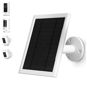 Painel solar BTOCRHY para câmera de anel com cabo IP65 de 3 m à prova d`água