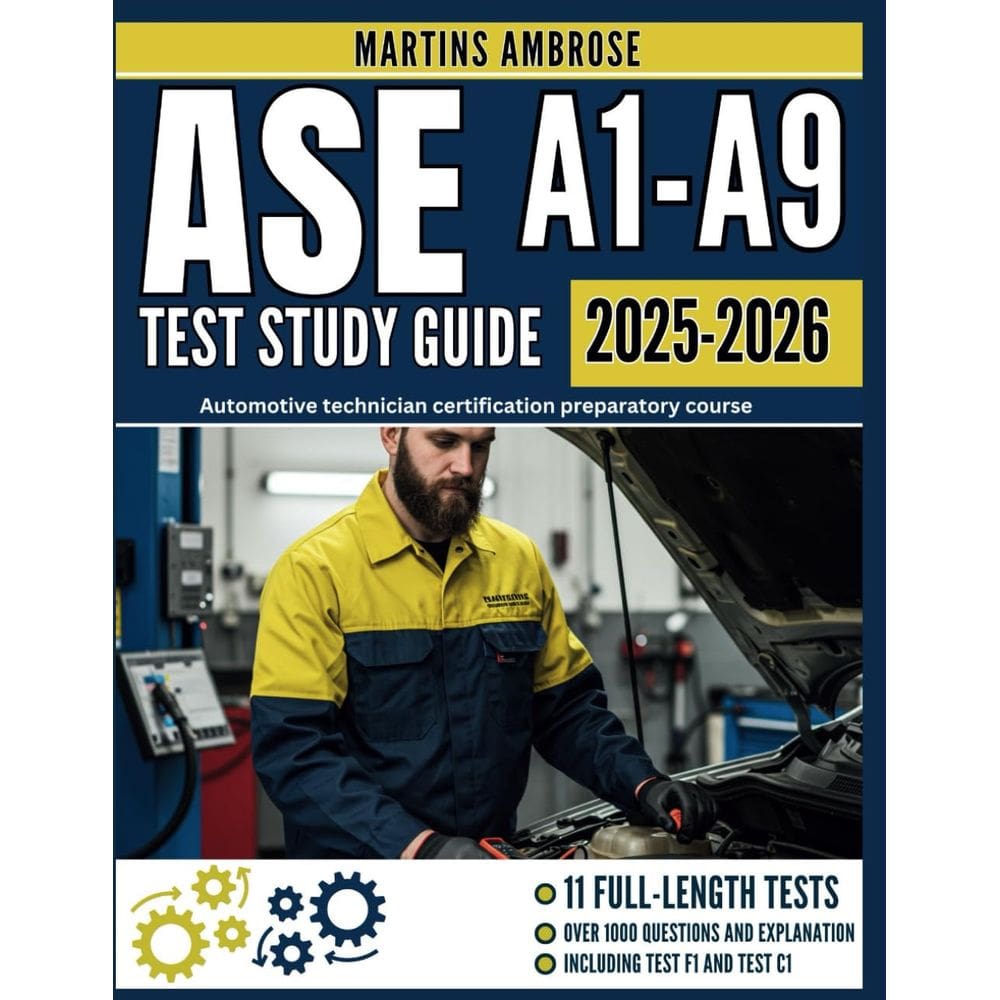 Guia de estudo ASE A1-A9 2025-2026 Curso de técnico automotivo
