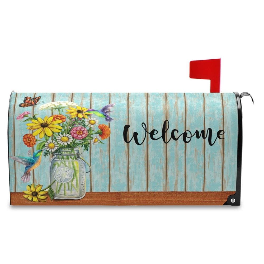Tampa de caixa de correio Wamika Welcome Summer Spring 53x46cm PVC