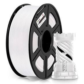 Impressora 3D Filament CoLiDo PLA Plus 1,75 mm, 1 kg, bobina branca