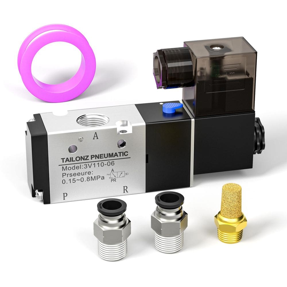 Válvula solenóide TAILONZ PNEUMATIC 3V110-06 DC24V 0.15-0.8Mpa