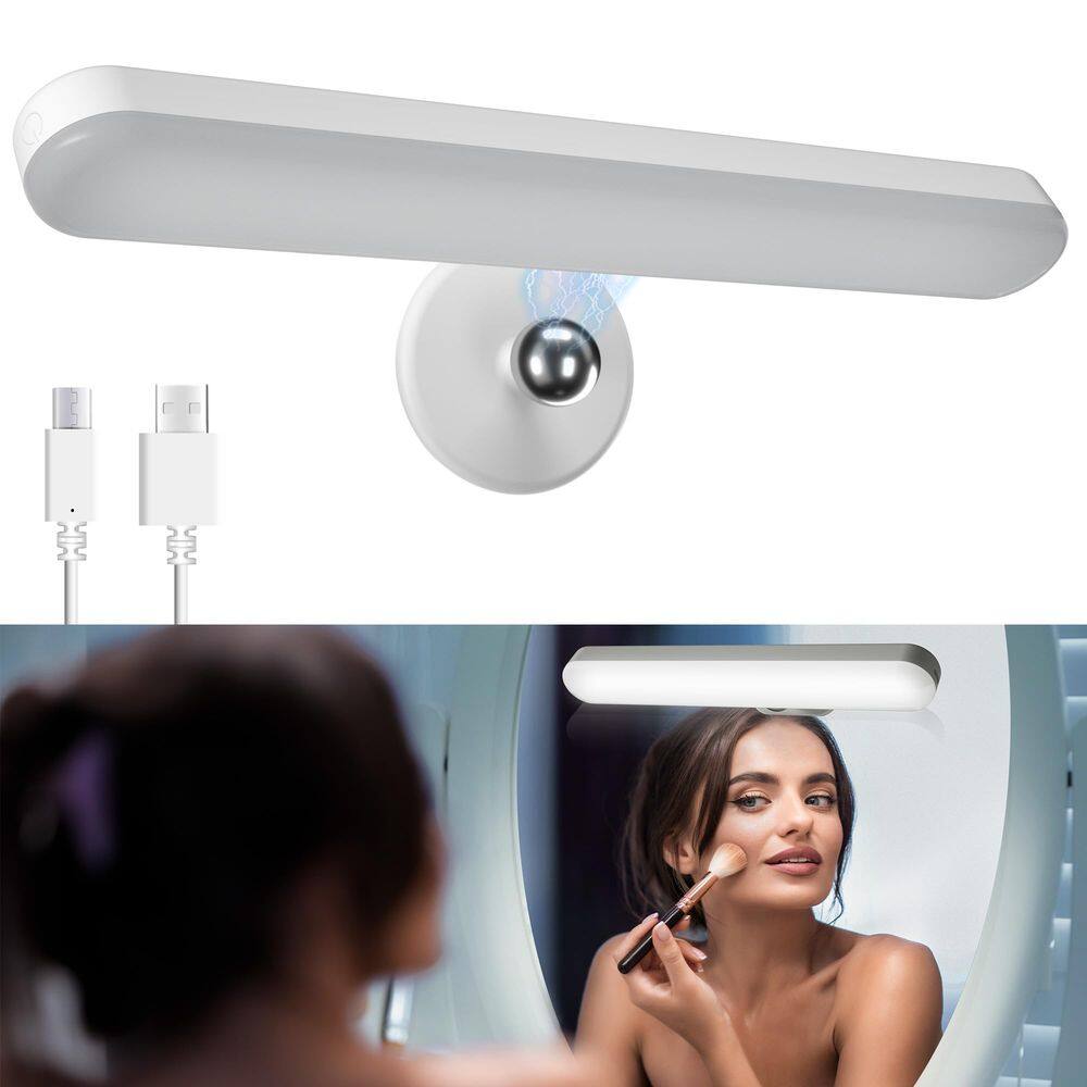 Luzes de vaidade sem fio Benreom para espelho recarregável