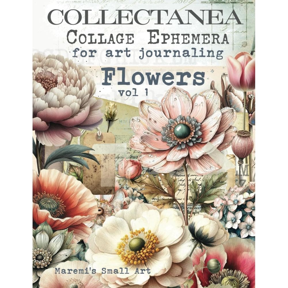 Livro COLLECTANEA Collage Ephemera for Art Journaling vol 1
