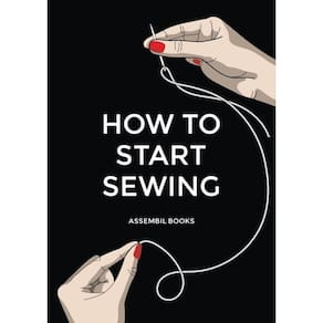 Livro Como começar a costurar para design de moda