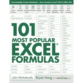 Livro 101 Fórmulas Excel mais populares (série 101 Excel)