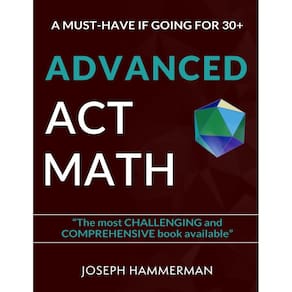 Livro Advanced Math ACT: um guia imperdível para quem gosta de mais de 30 anos