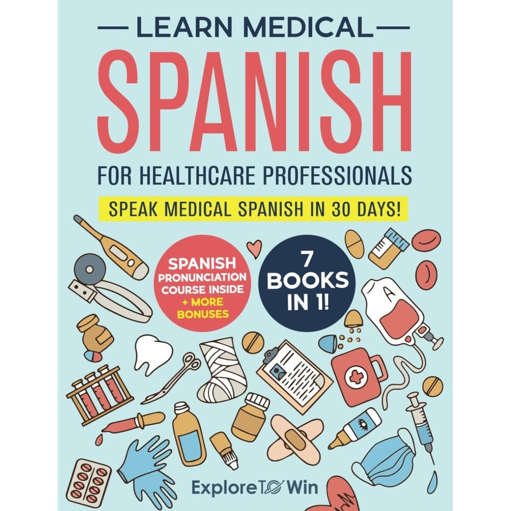 Livro Aprenda espanhol médico para profissionais de saúde