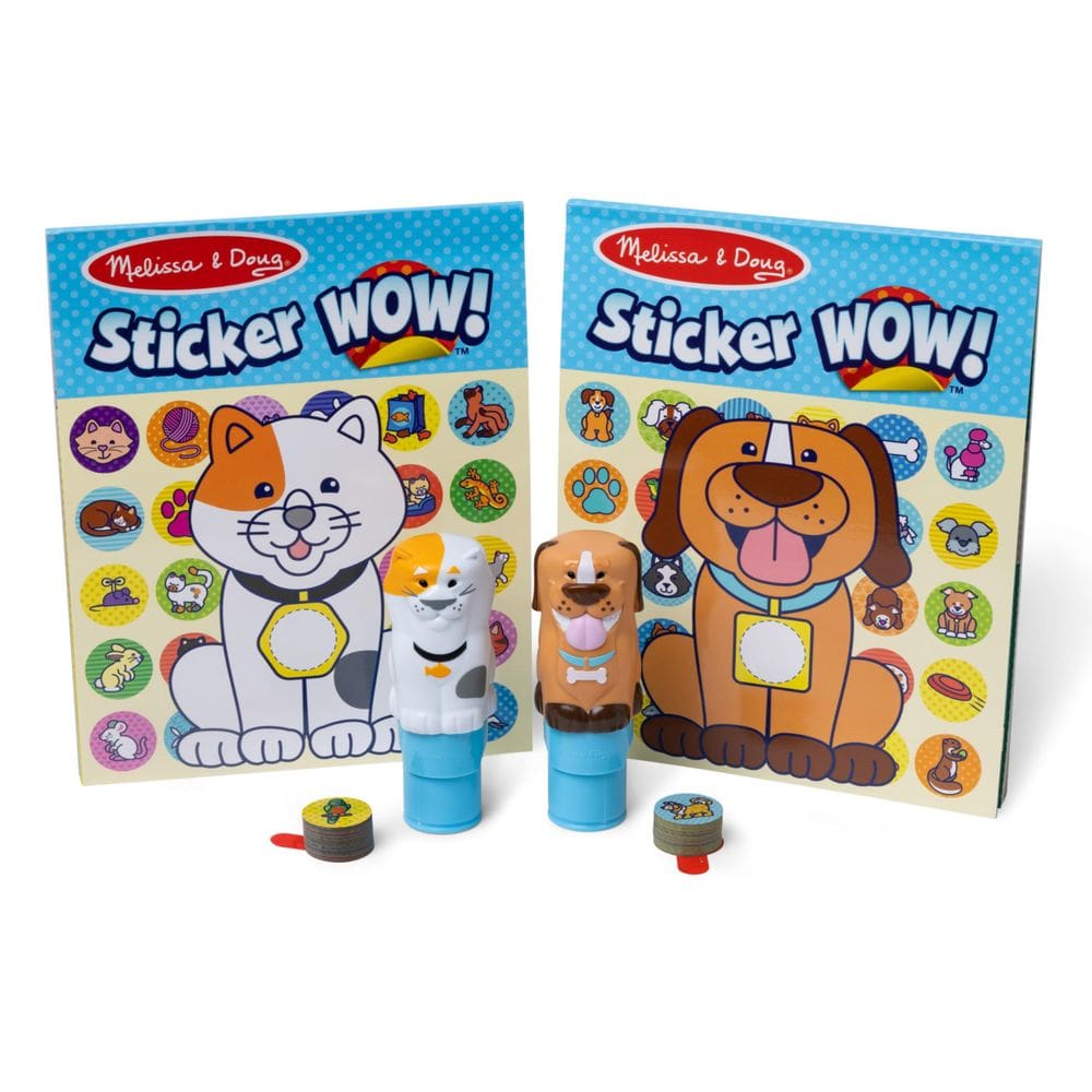 Adesivo Wow Pets Value Pack Arts and Crafts Melissa & Doug
