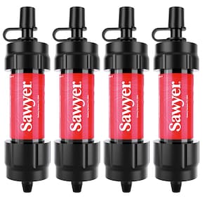 Sistema de filtragem de água Sawyer Products SP1204 Mini, pacote com 4
