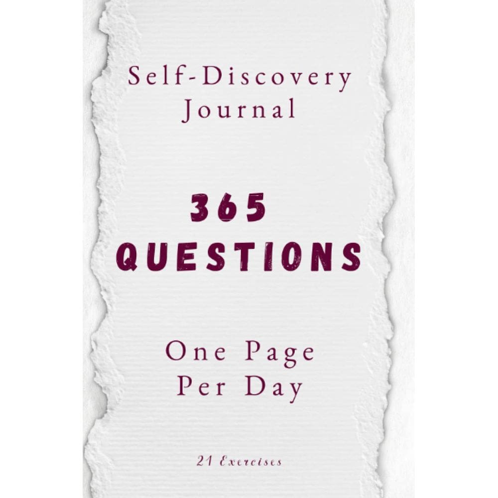 Journal 365 Questions, um ano, Self-Discovery, capa dura