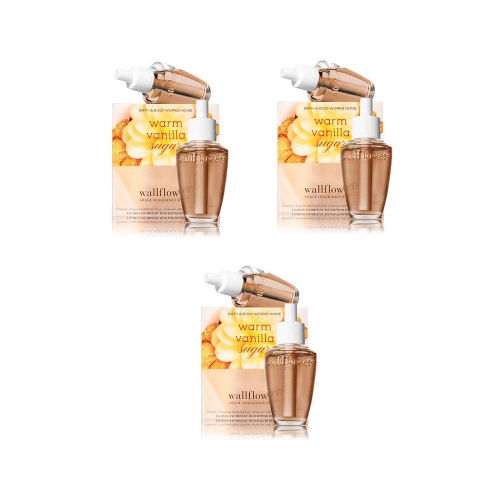 Lâmpadas de recarga Bath & Body Works WallFlower Warm Vanilla Sugar