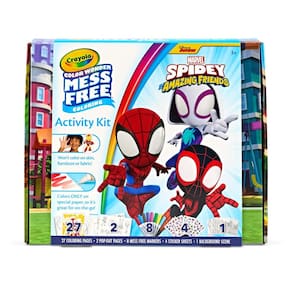 Kit de colorir Crayola Color Wonder Spidey e seus incríveis amigos