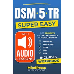 Livro Super Easy DSM5-TR Guia Fundamental de Saúde Mental