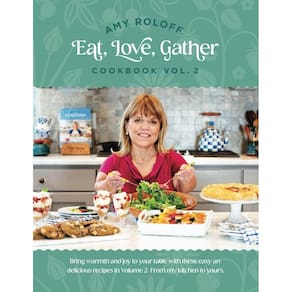 Livro de receitas Amy Roloff Eat, Love, Gather Vol 1 e Vol 2