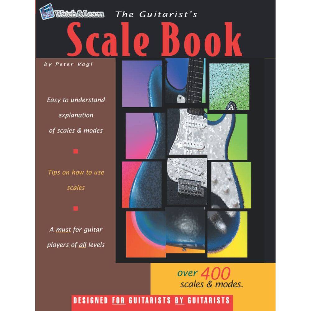 Livro The Guitarist`s Scale Book: mais de 400 escalas de guitarra e muito mais