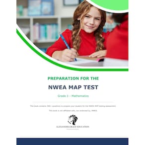 Livro NWEA Map Test Preparation Grade 3 Mathematics