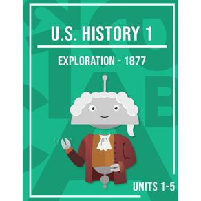 Livro História dos EUA 1: Exploração - 1877, Unidades 1-5 Independe
