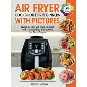 Livro de receitas Air Fryer para iniciantes com fotos e receitas