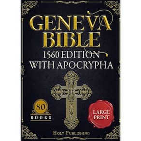 Livro: Bíblia de Genebra, edição 1560, com apócrifos em inglês