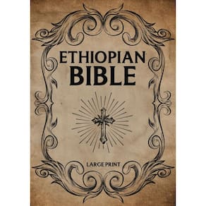 Livro: Bíblia etíope, LETRAS GRANDES, 88 livros, Antigo e Novo Testamento