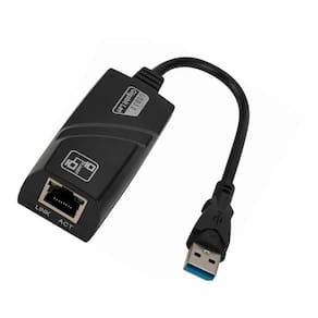 Adaptador Lan Rede Usb 3.0 Ethernet fibra optica 10/100/1000 adlan