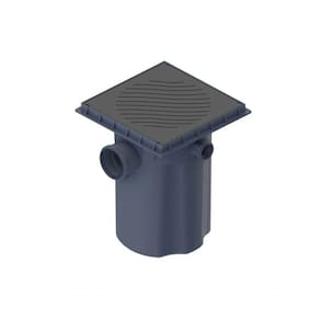 Caixa De Gordura Limpeza Dn100 Cinza Tigre