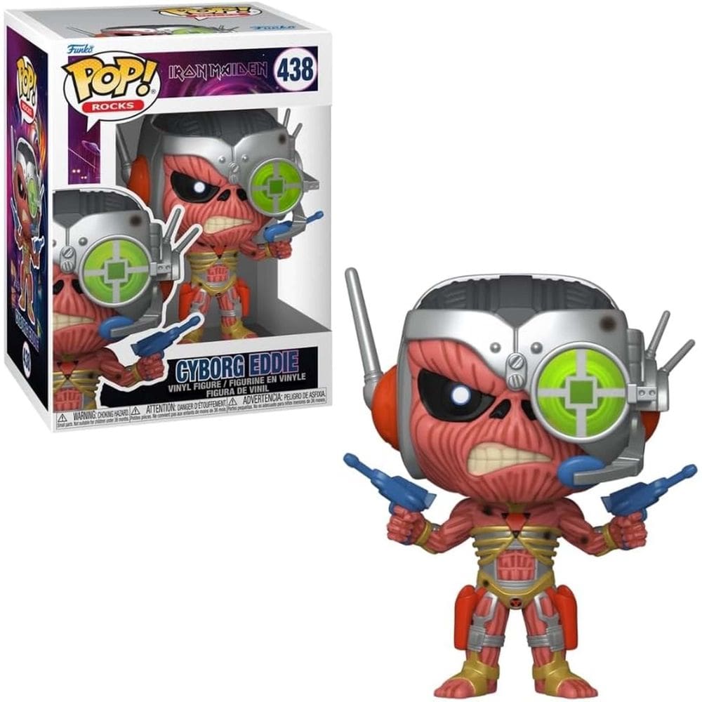Funko Pop! Rocks Iron Maiden Cyborg Eddie #438