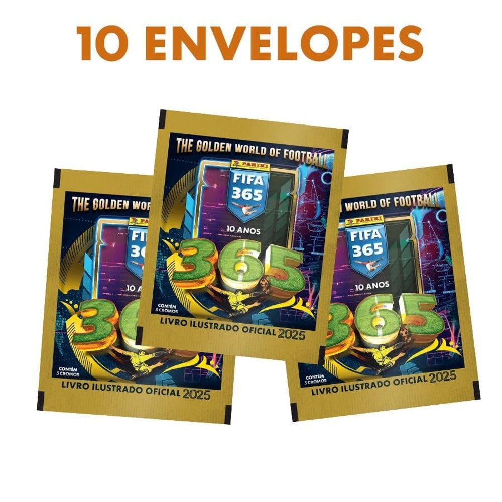 FIFA 365 2025 - Kit Com 10 Envelopes