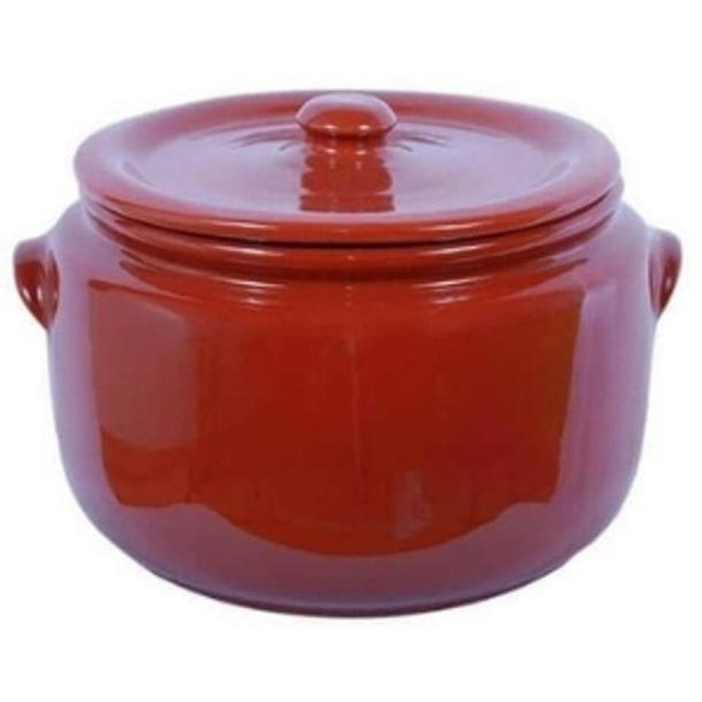 Caçarola De Barro Com Tampa Nº 5- 5Litros - Motta