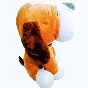 Brinquedo Pelucia Cachorrinho Caramelo 30cm para Criança Presente Decoração