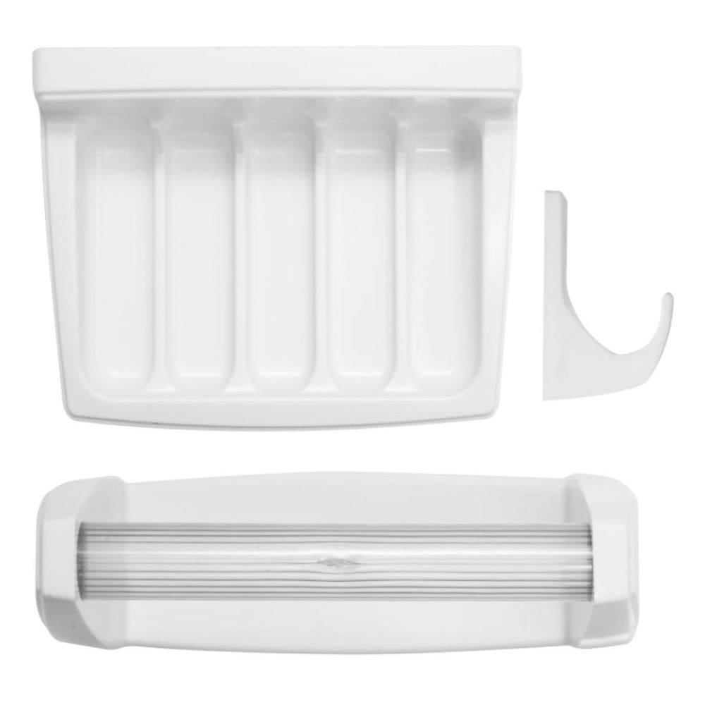 Kit Acessórios Banheiro Saboneteira Cabide E Papeleira Astra