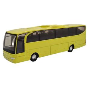 Ônibus Mercedes Benz Travego Welly 1:50 Amarelo