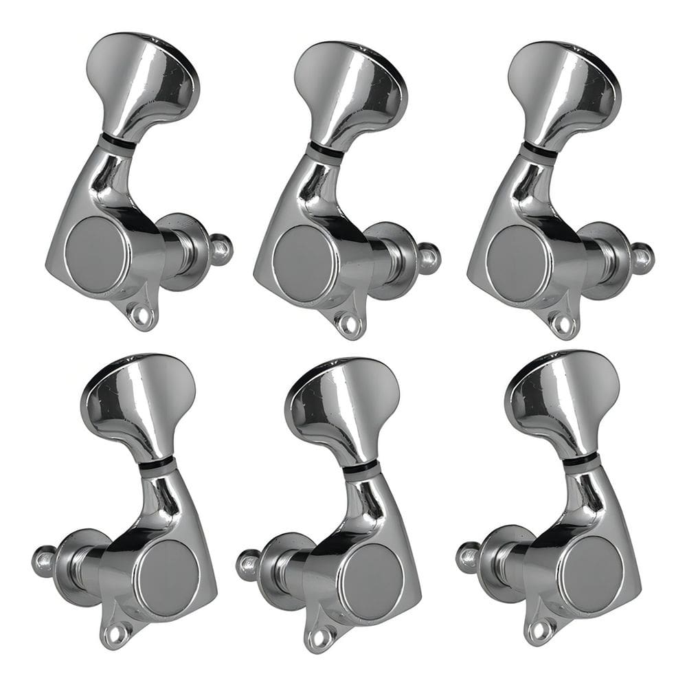 Tarraxa Para Violão Ronsani Blindada Mhv-1000 Cromo 477