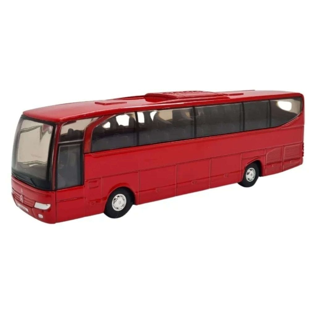 Ônibus Mercedes Benz Travego Welly 1:50 Vermelho