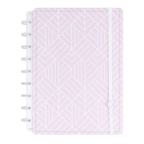 Caderno Inteligente Ice Pink Edição Especial Linhas Brancas