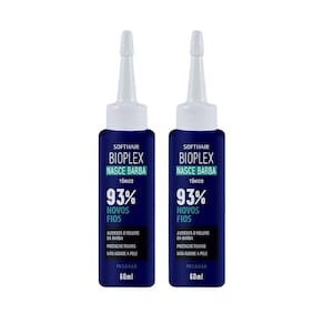 Tonico Nasce Barba Soft Hair 60Ml - Kit Com 2Un